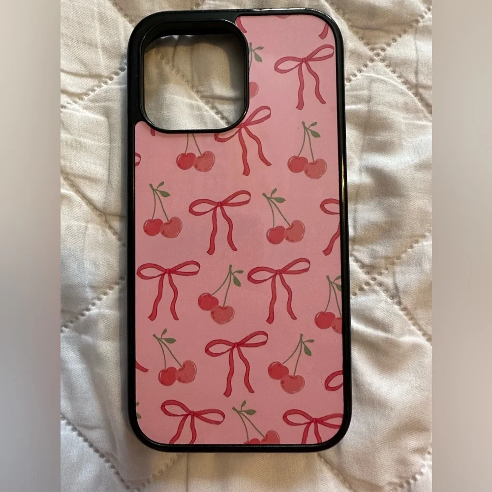 Bows & Cherries iPhone 14 Pro Max Protective Case